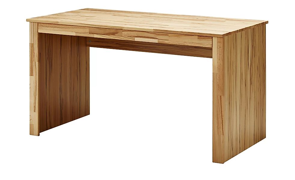 Schreibtisch - holzfarben - 130 cm - 74 cm - 70 cm - Tische > Bürotische - günstig online kaufen