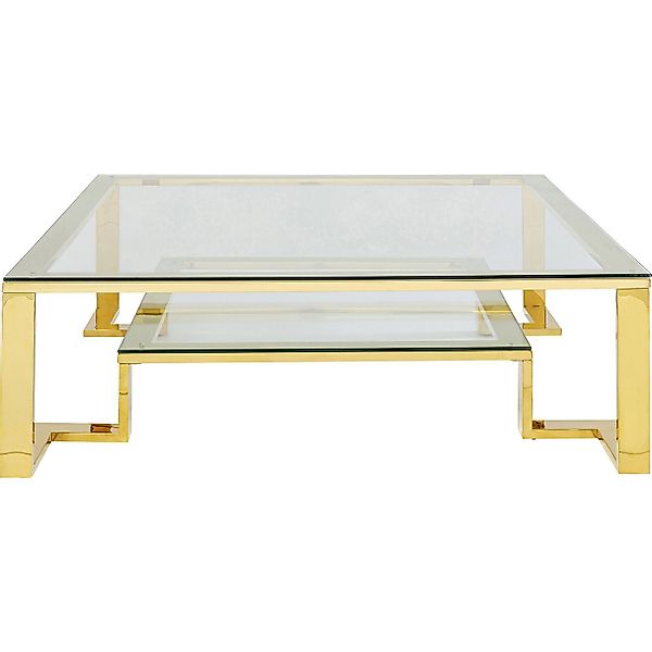 Kare Design Couchtisch Gold Rush, 120x120x40 günstig online kaufen