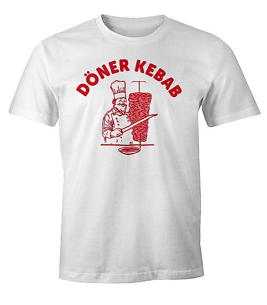 MoonWorks Print-Shirt Döner Shirt Herren Kebab Dönerspieß Fun T-Shirt Moonw günstig online kaufen
