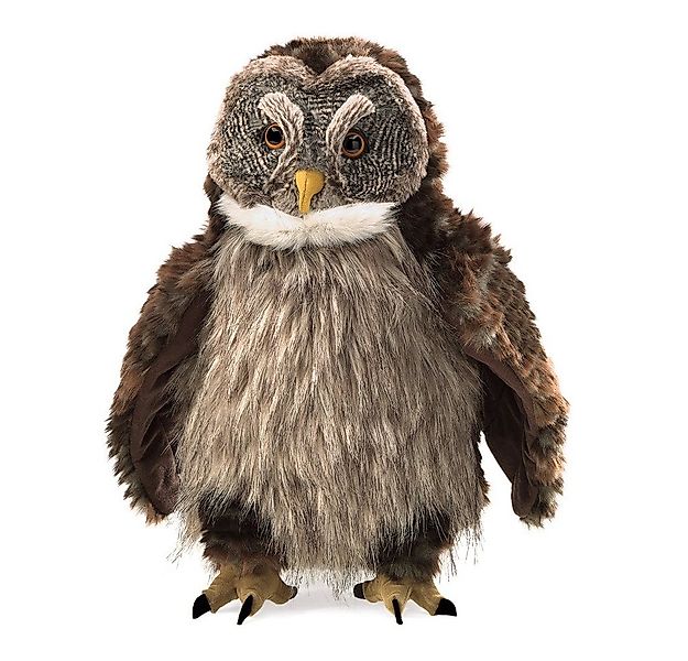 Folkmanis Handpuppen Handpuppe Folkmanis Handpuppe Eule mit "Huhu" Effekt 3 günstig online kaufen