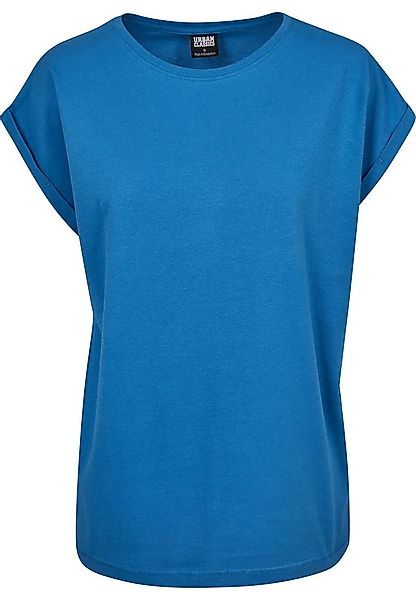 URBAN CLASSICS Kurzarmshirt Urban Classics Damen Ladies Extended Shoulder T günstig online kaufen