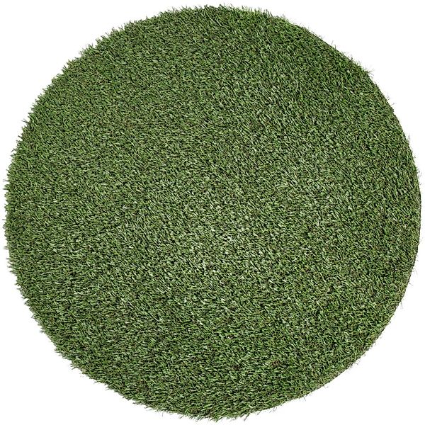 Andiamo Kunstrasen "Rasenteppich Sansibar", rund, 20 mm Höhe, realistische günstig online kaufen