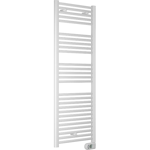 Sanotechnik Badheizkörper elektrisch gerade 1375 x 480 mm Weiß günstig online kaufen
