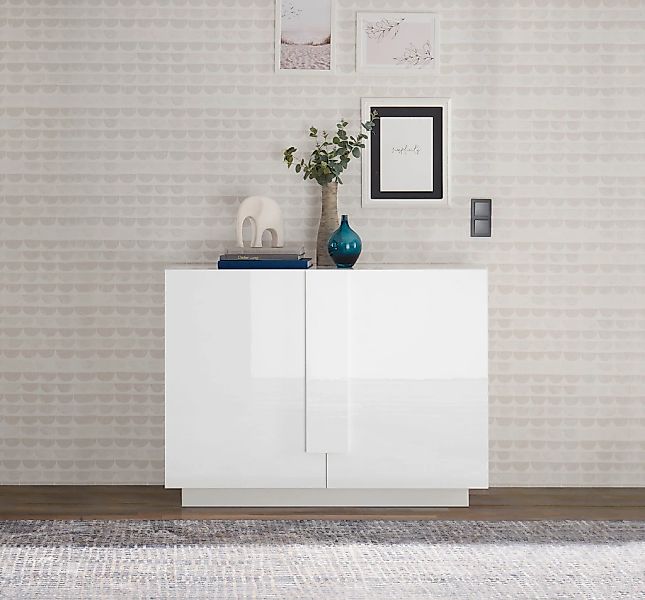 INOSIGN Sideboard "Jupiter, Breite 121 cm, Kommode mit 3 Türen Softclosing" günstig online kaufen