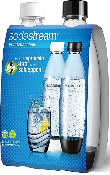 SodaStream Wassersprudler Flasche, (Set, 2 tlg.) günstig online kaufen