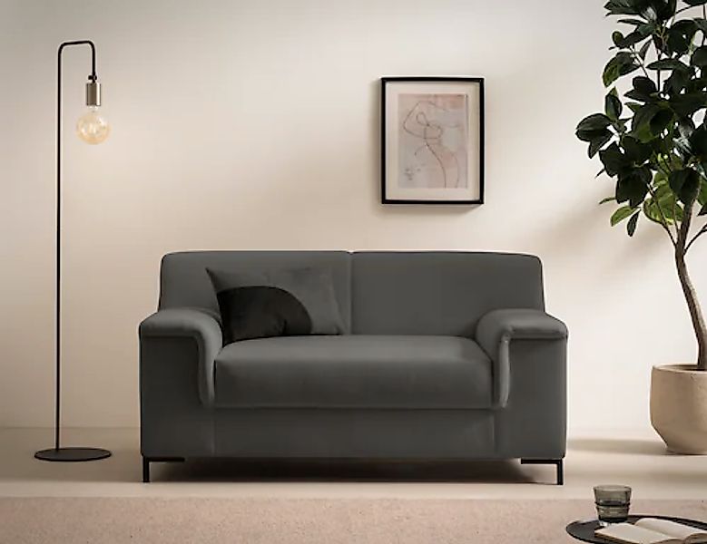 INOSIGN 1,5-Sitzer »Jamie 2 B/T/H: 144/81/76 cm, auch in Cord«, zeitlos, mo günstig online kaufen