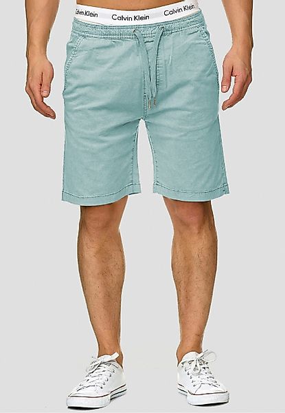 Indicode Chinoshorts Kelowna mit elastischem Bund günstig online kaufen