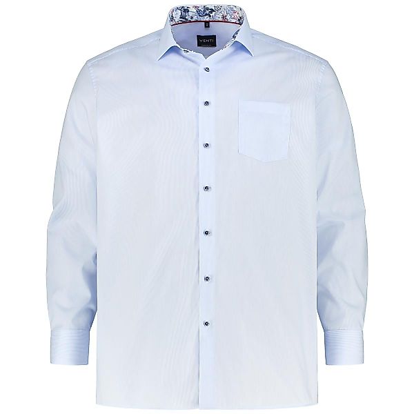 VENTI Businesshemd mit Streifen, bügelfrei Farbe blau Größe: 50 günstig online kaufen