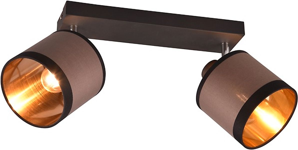 REALITY Leuchten Deckenstrahler »DAVOS, Deckenspot 2-flammig exkl 2xE14 max günstig online kaufen