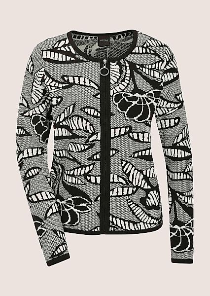 MADELEINE Strickjacke "Strickblazer Elegante Jacke im Jacquard-Feinstrick, günstig online kaufen