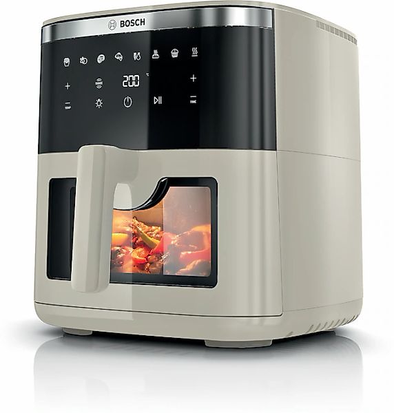 BOSCH Heißluftfritteuse »Air Fryer Serie 6, MAF671B0, 7,2l, Sichtfenster, 7 günstig online kaufen
