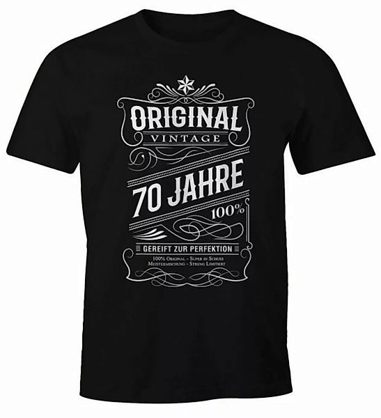 MoonWorks Print-Shirt Herren Geschenk T-Shirt Geburtstag Original Vintage 3 günstig online kaufen