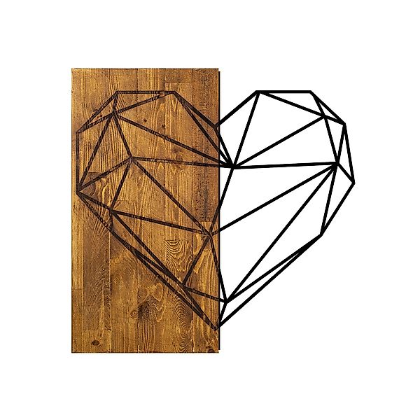 Wallity Wanddekoobjekt 50% WOOD (Thickness: 3 günstig online kaufen
