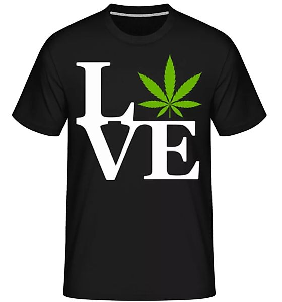 Cannabis Love Weed · Shirtinator Männer T-Shirt günstig online kaufen