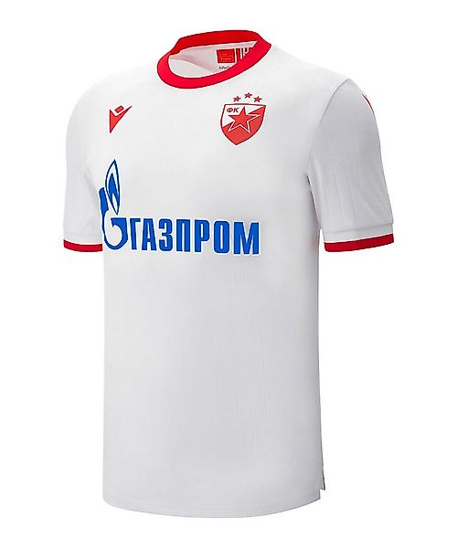 Macron Fußballtrikot Macron er Stern Belgrad Trikot 3rd 2025/2026 Weiß Team günstig online kaufen