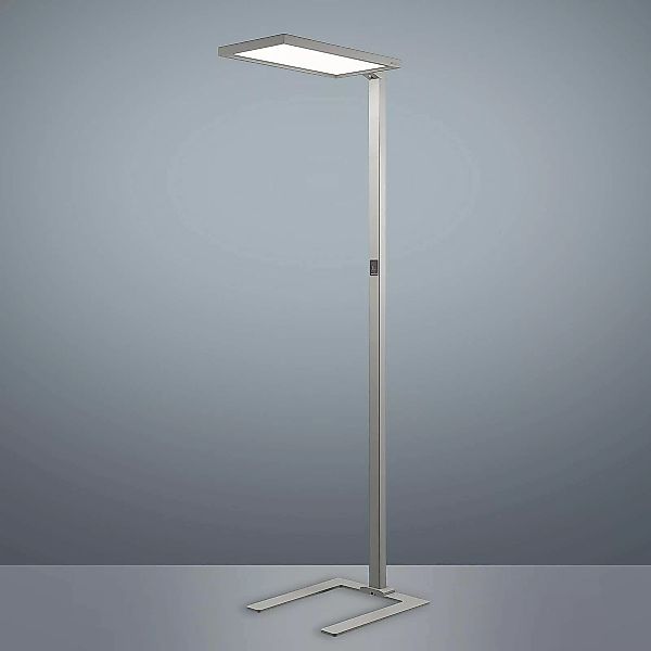 Arcchio Nelus LED-Stehlampe, silber, BWM, Sensor günstig online kaufen