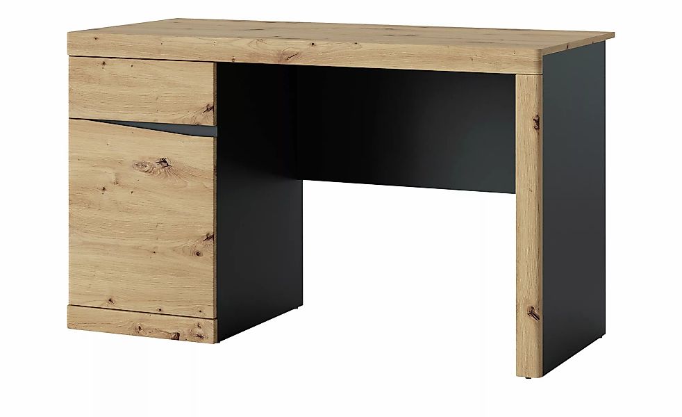 Schreibtisch  Turino Neo ¦ holzfarben ¦ Maße (cm): B: 128 H: 76,1 T: 59.9 T günstig online kaufen