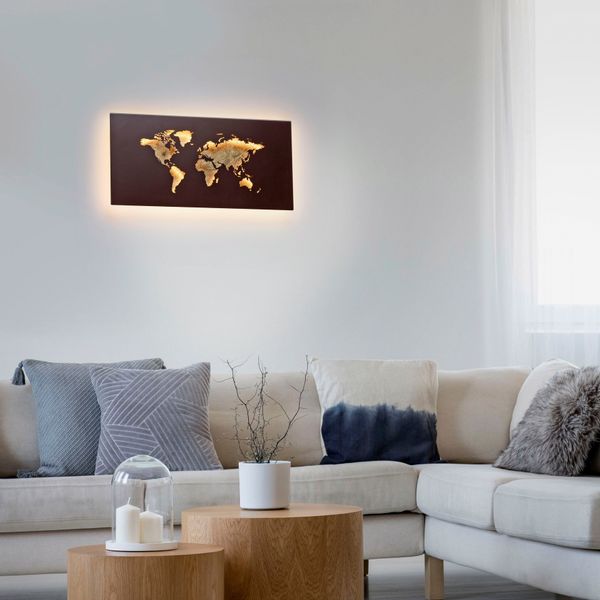 Paul Neuhaus LED Wandleuchte MAP, LED günstig online kaufen