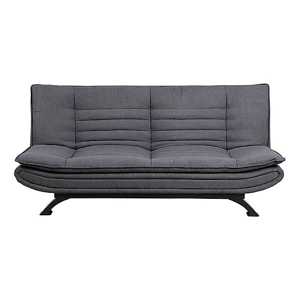 ebuy24 Schlafsofa Fanny Schlafsofa dunkelgrau, Metall schwarz. günstig online kaufen