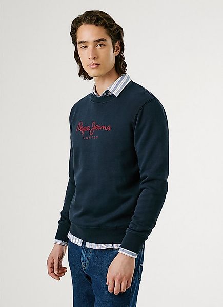 Pepe Jeans Sweatshirt MACBETH PLAIN CREW Regular Fit mit Rundhals günstig online kaufen