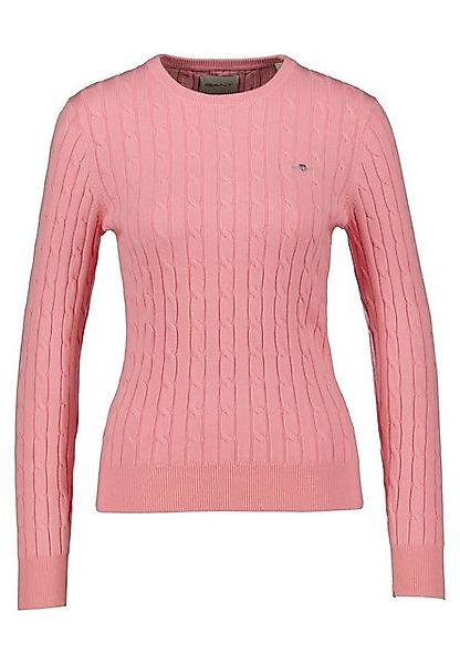 Gant Strickpullover Damen Strickpullover mit Zopfmuster (1-tlg) günstig online kaufen