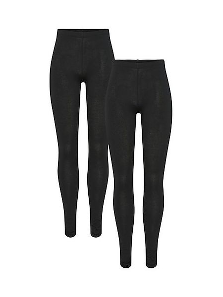 pieces Leggings PCAMELIA LEGGINGS 2-PACK NOOS BC (Packung, 2-tlg) günstig online kaufen