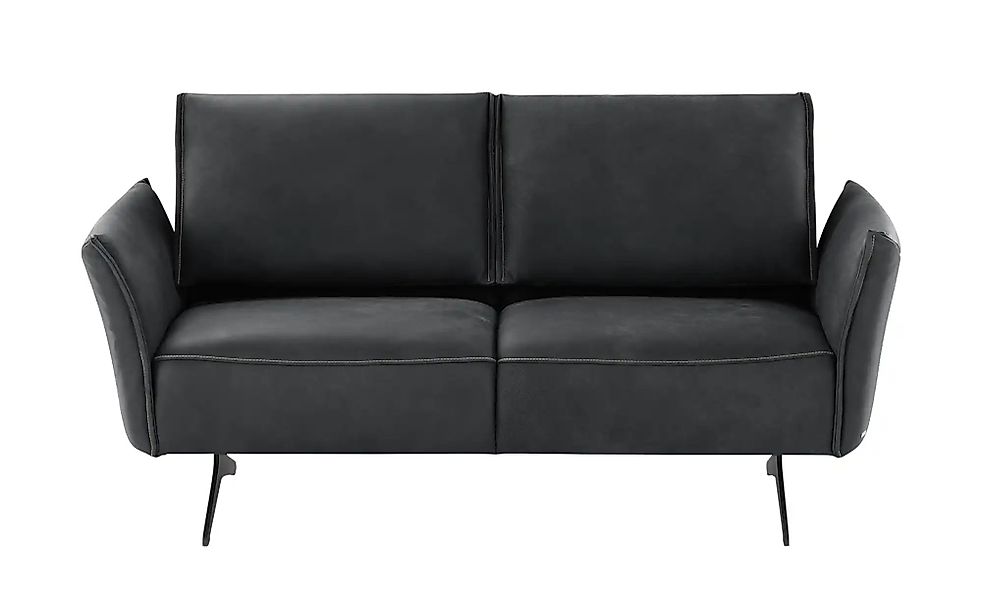 KOINOR Ledersofa  Vineto ¦ schwarz ¦ Maße (cm): B: 176 H: 110 T: 88.0 Polst günstig online kaufen