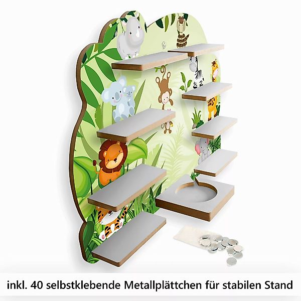 Kreative Feder Wandregal MUSIKBOX-REGAL Dschungel, für günstig online kaufen
