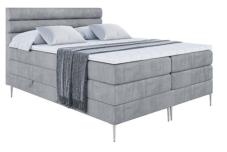 ALTDECOR Boxspringbett CELESTIA-F KING (Multipocket-Matratze H4, günstig online kaufen