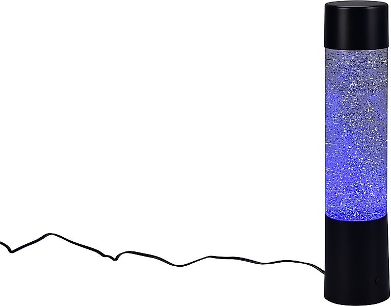 Reality Leuchten LED Tischleuchte GLITTER, LED Wassersäule mit RGB Farbwech günstig online kaufen