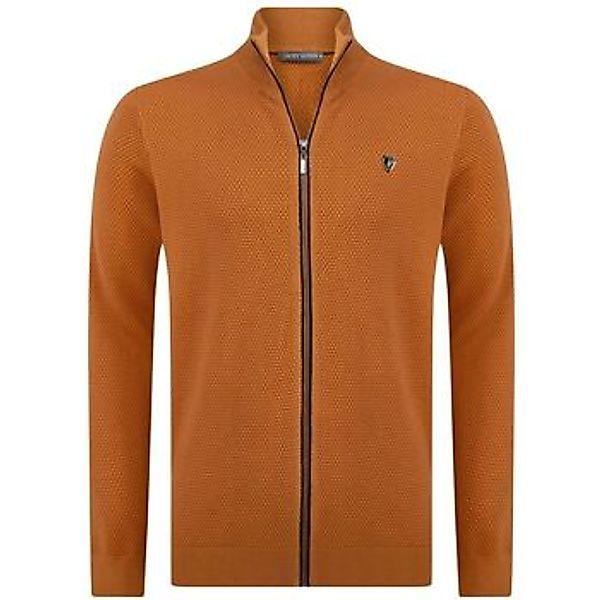 Jacey Quinn  Strickjacken Honeycomb Braid Zipper Cardigan günstig online kaufen