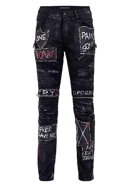 Cipo & Baxx 5-Pocket-Jeans "Jeans", im trendigen Design günstig online kaufen