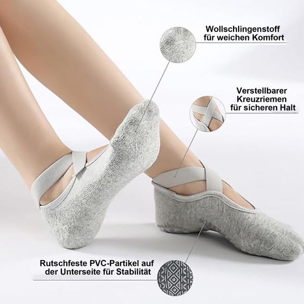 Mutig Sportsocken 3 Paar Yoga Socken, günstig online kaufen