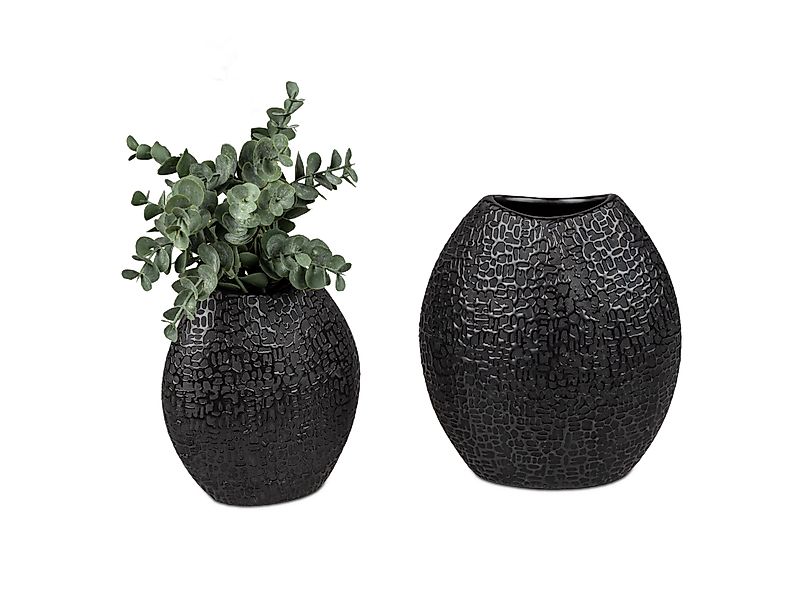 formano Dekovase Modern Black, Farbe: Schwarz, günstig online kaufen
