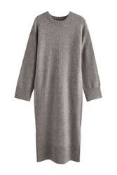 Next Strickkleid Weiches Midi-Strickkleid, Relaxed Fit günstig online kaufen