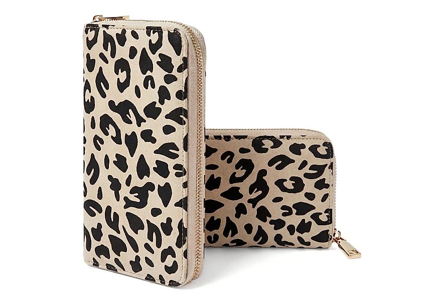 MillyMilk Geldbörse SAVANA LARGE – Damen-Geldbörse im Leo-Design in Wildled günstig online kaufen