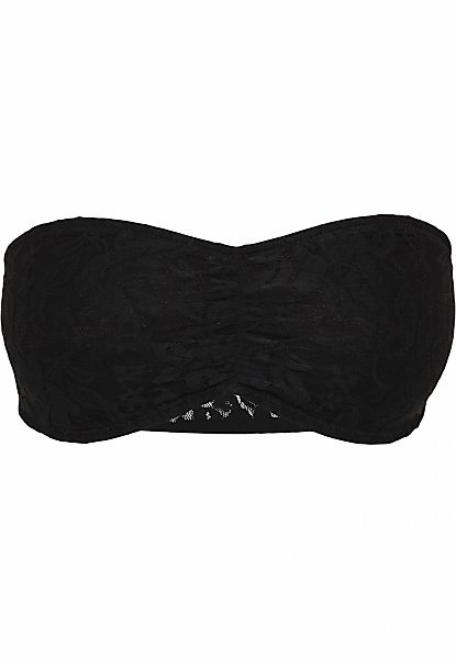 URBAN CLASSICS Sport-BH "Urban Classics Damen Ladies Laces Bandeau" günstig online kaufen
