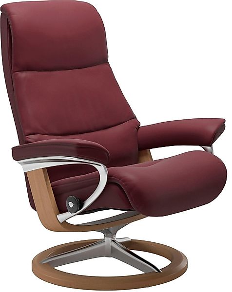 Stressless Relaxsessel "View" Set, Relaxsessel mit Hocker, mit Signature Ba günstig online kaufen