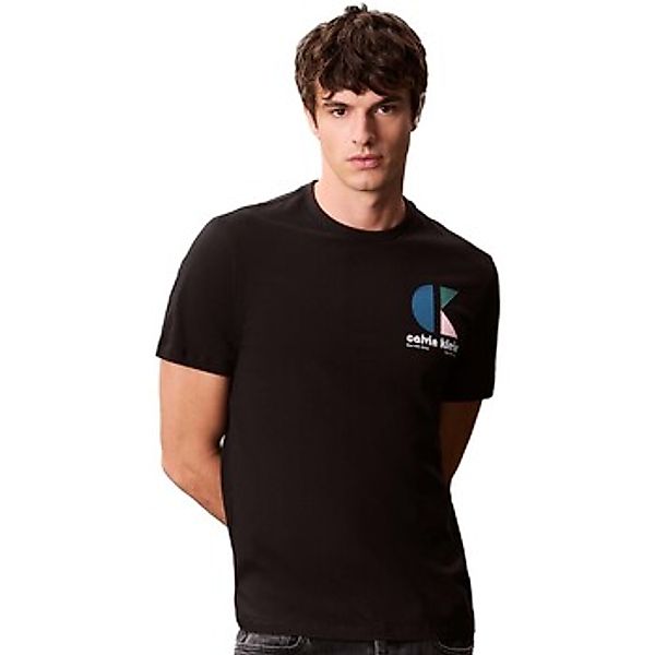 Ck Jeans  T-Shirts & Poloshirts Ss 30S Eu Ck Ny Word günstig online kaufen