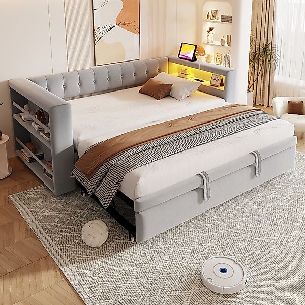 Flieks Daybett, Polsterbett Schlafsofa 90/180×190cm mit günstig online kaufen