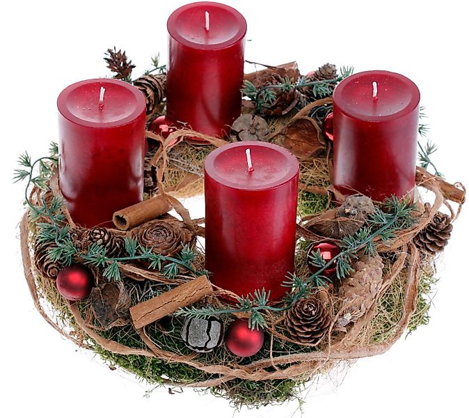 CreaFlor Home Dekokranz Natur, Durchmesser 30 cm günstig online kaufen