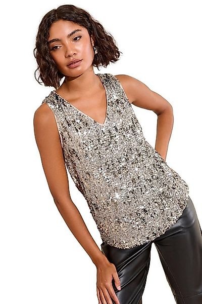 Friends Like These Paillettenshirt Friends Like These Pailletten-Trägertop, günstig online kaufen