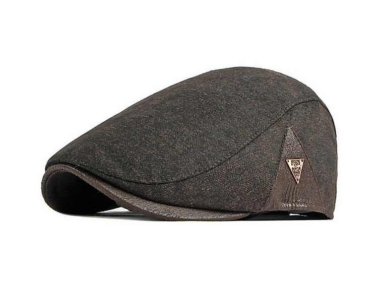 Sporty Flat Cap Flat Cap Klassik Schirmmütze mit Schirm Schiebermütze günstig online kaufen