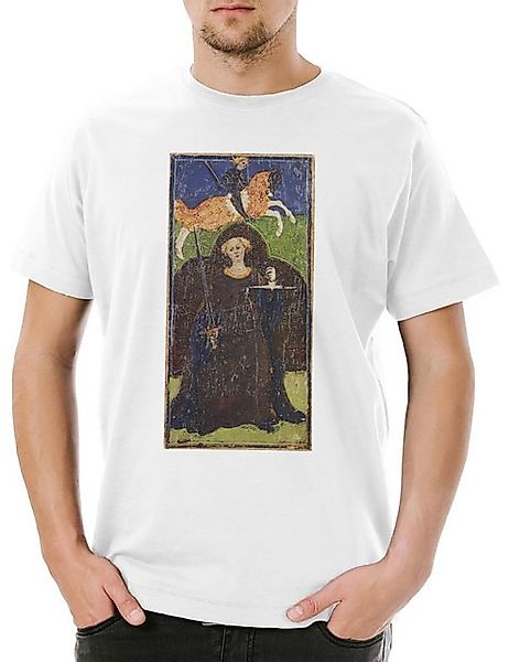 Urban Backwoods Print-Shirt Urban Backwoods Tarot Arcanum Justice Herren T- günstig online kaufen