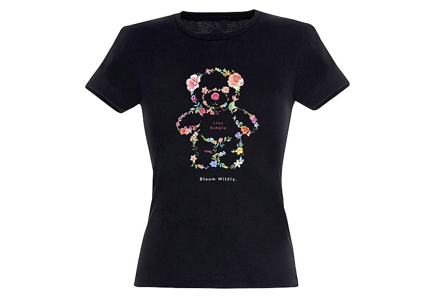 Banco T-Shirt Damen Sommershirt mit verschiedenen Bärendruck Streetwear Run günstig online kaufen