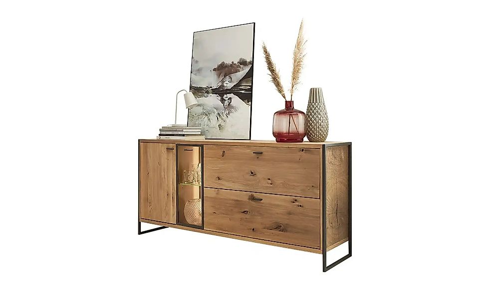 Woodford Sideboard  Flora ¦ holzfarben ¦ Maße (cm): B: 186 H: 86 T: 44.0 Ko günstig online kaufen