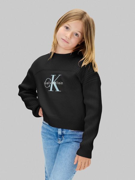 Calvin Klein Jeans Strickpullover MONOLOGO CN günstig online kaufen