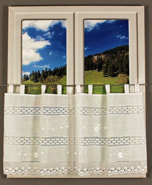 HOSSNER - ART OF HOME DECO Querbehang "Drachensee" Schlaufen 1 Stk. tlg. m. günstig online kaufen