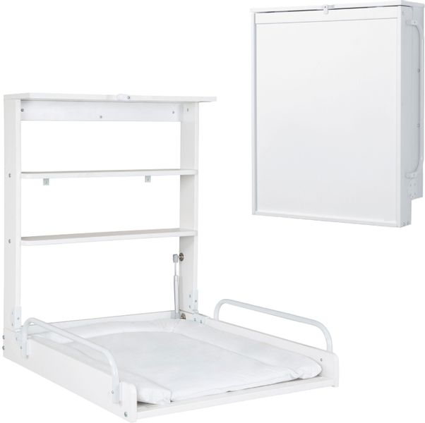 roba Wickelregal "Wandwickelregal klappbar, inkl. Wickelunterlage Vogeltanz günstig online kaufen