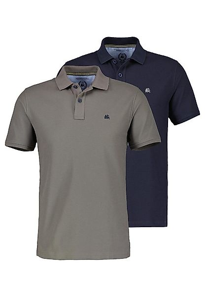 LERROS Poloshirt 2er Pack Basic (Spar-Set, 2-tlg) Poloshirt - Baumwolle - A günstig online kaufen
